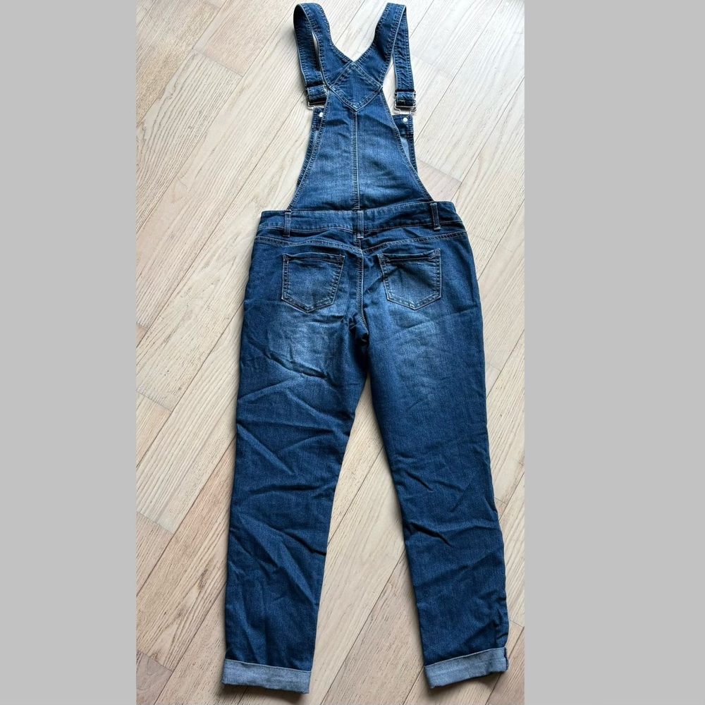 Blue Denim Overalls - Picture 3 of 4